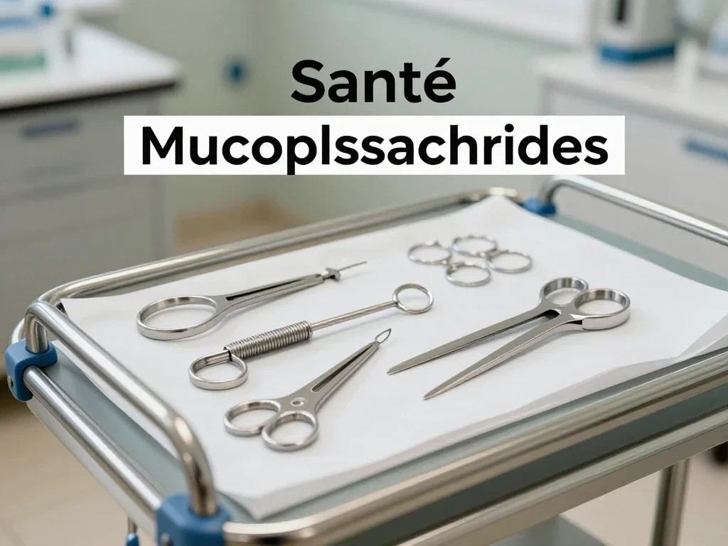 Contexte professionnel illustrant « Mucopolysaccharides »