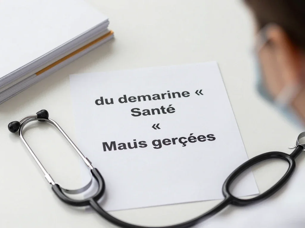 Contexte professionnel illustrant « Mains gerçées »