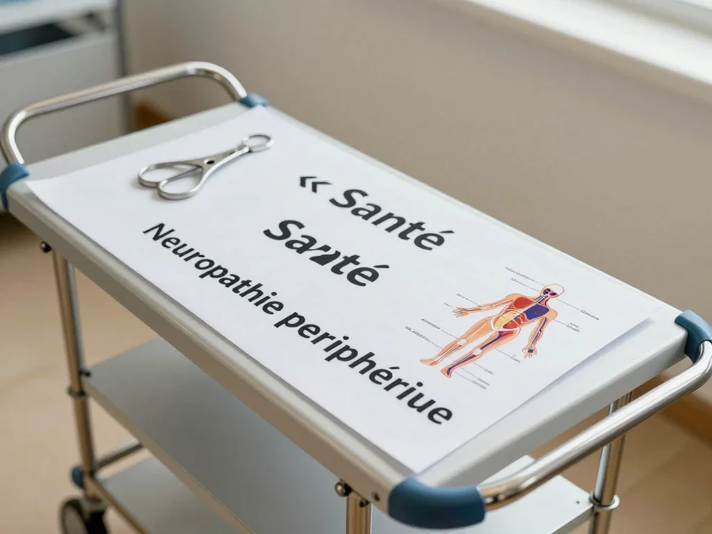 Contexte professionnel illustrant « Neuropathie périphérique »