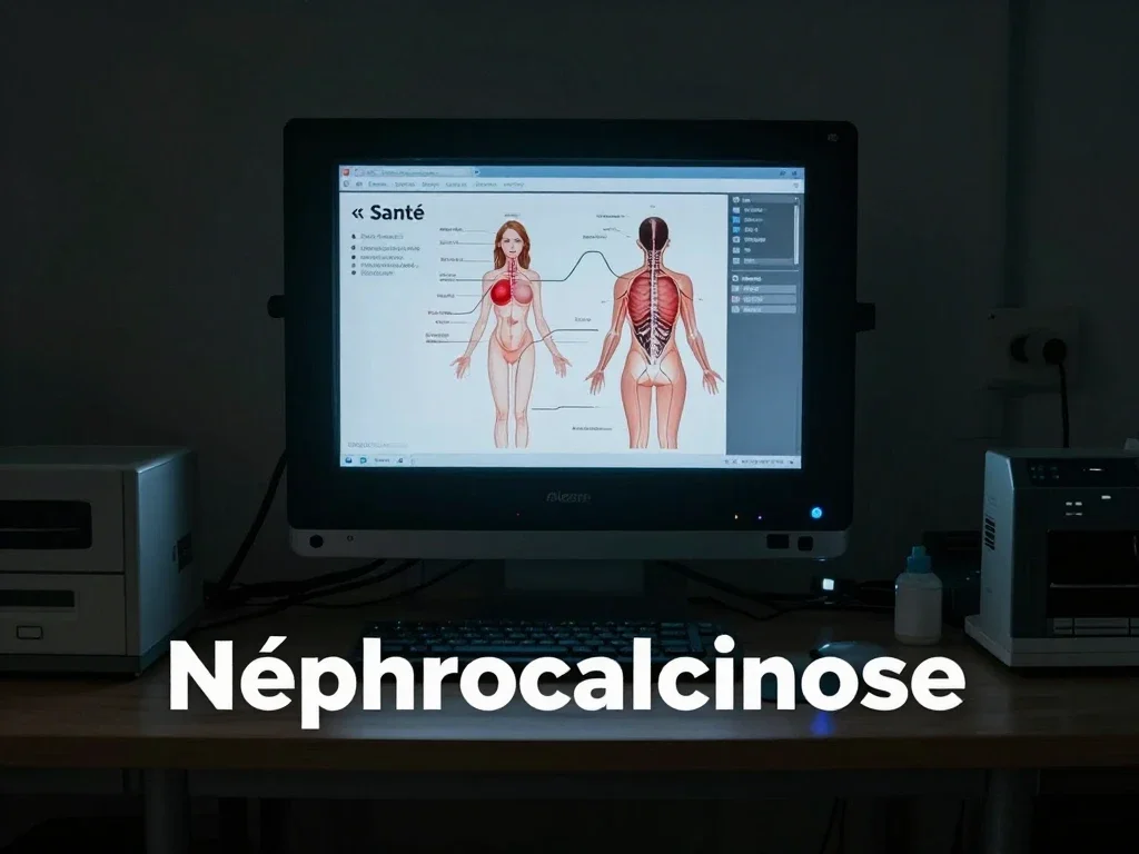 Contexte professionnel illustrant « Néphrocalcinose »