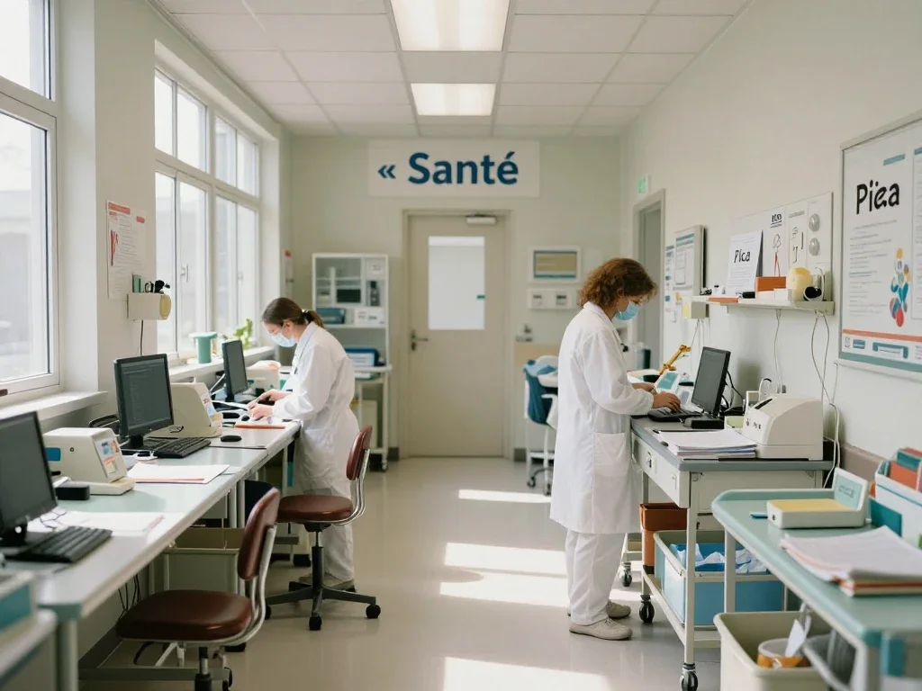 Contexte professionnel illustrant « Pica »