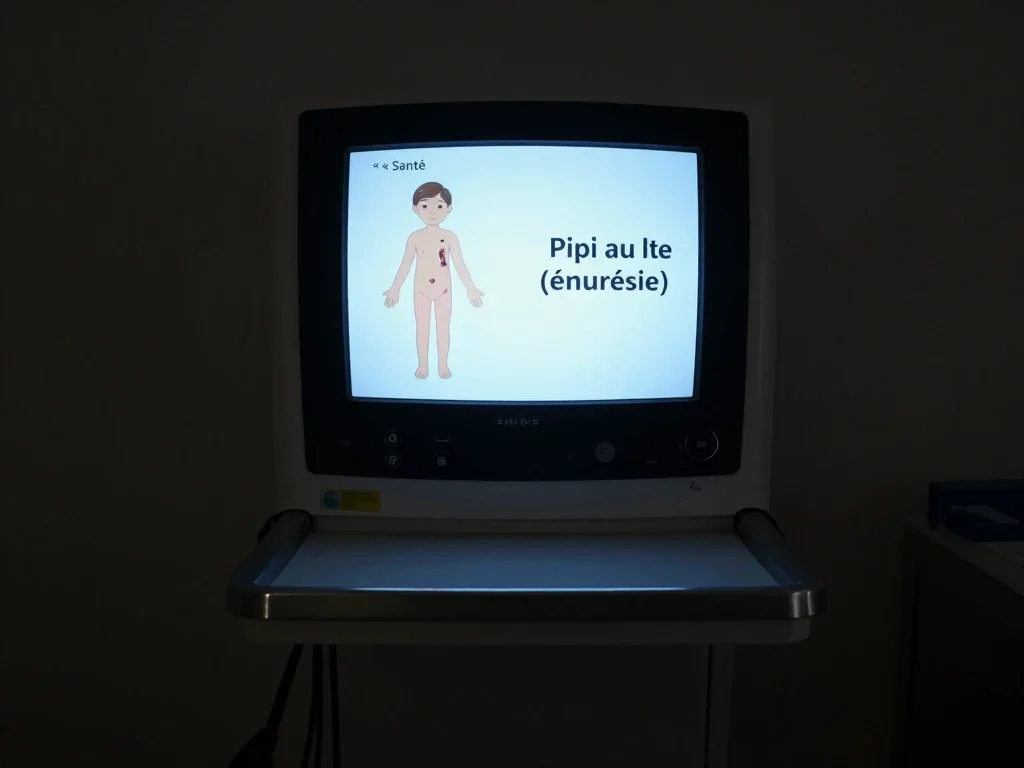 Contexte professionnel illustrant « Pipi au lit (énurésie) »