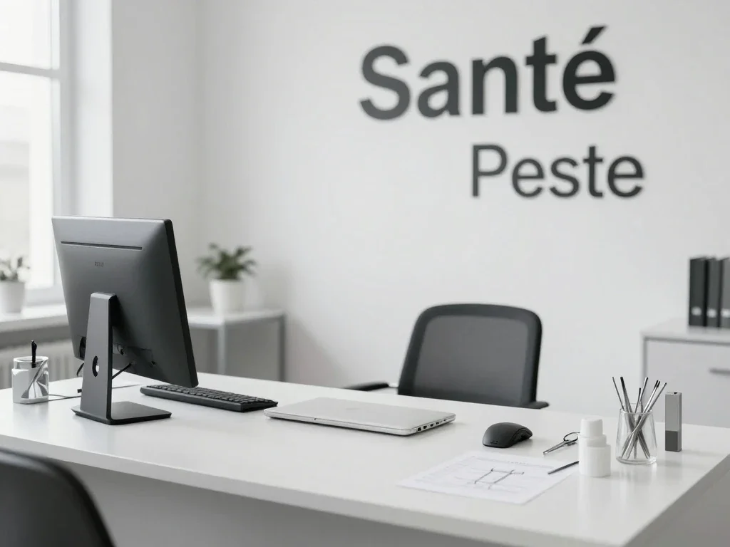 Contexte professionnel illustrant « Peste »