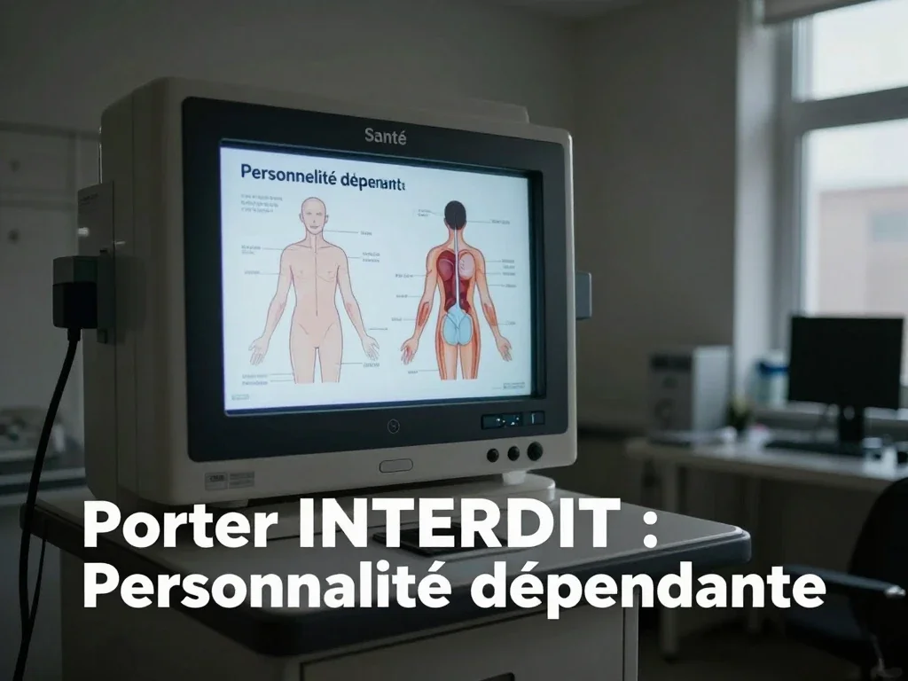 Contexte professionnel illustrant « Personnalité dépendante »