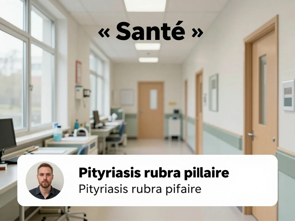 Contexte professionnel illustrant « Pityriasis rubra pilaire »