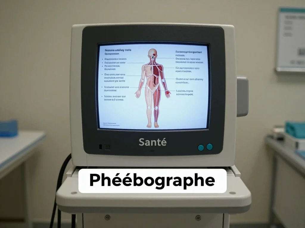 Contexte professionnel illustrant « Phlébographie »