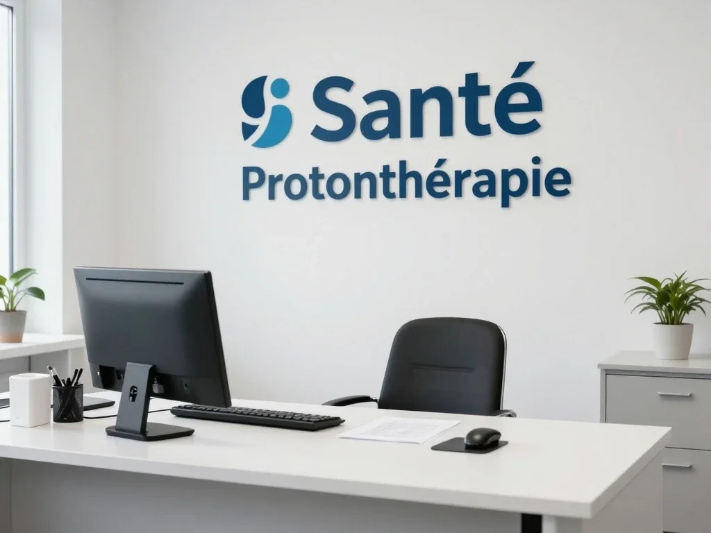 Contexte professionnel illustrant « Protonthérapie »
