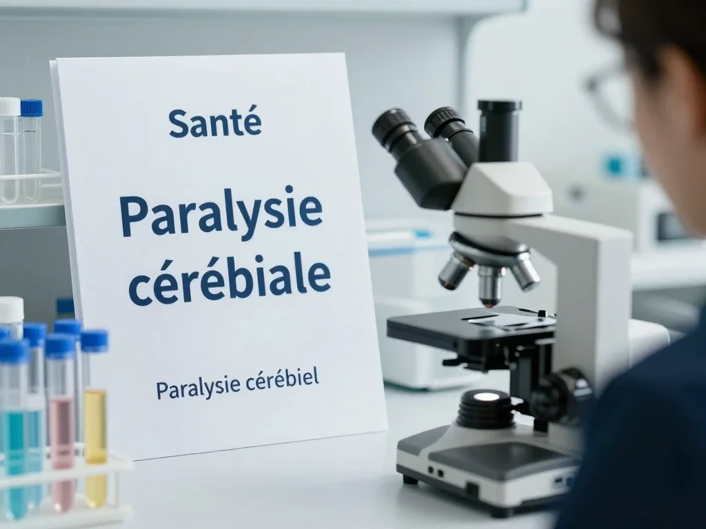 Contexte professionnel illustrant « Paralysie cérébrale »