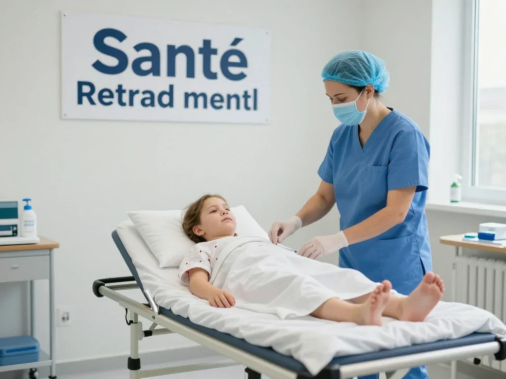 Contexte professionnel illustrant « Retard mental »