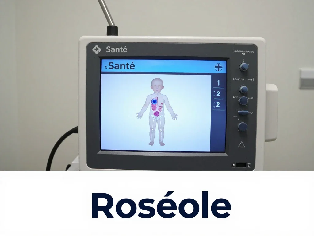 Contexte professionnel illustrant « Roséole »