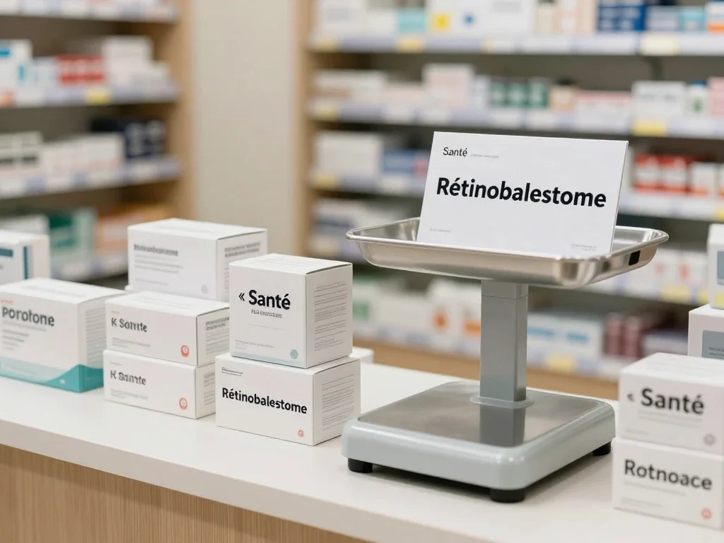 Contexte professionnel illustrant « Rétinoblastome »