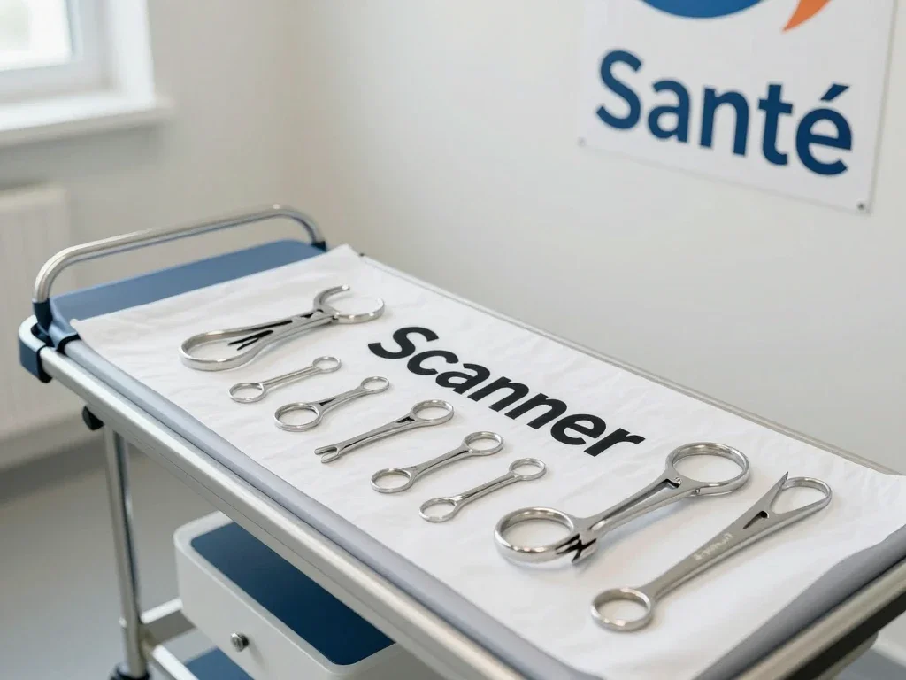 Contexte professionnel illustrant « Scanner thoracique »