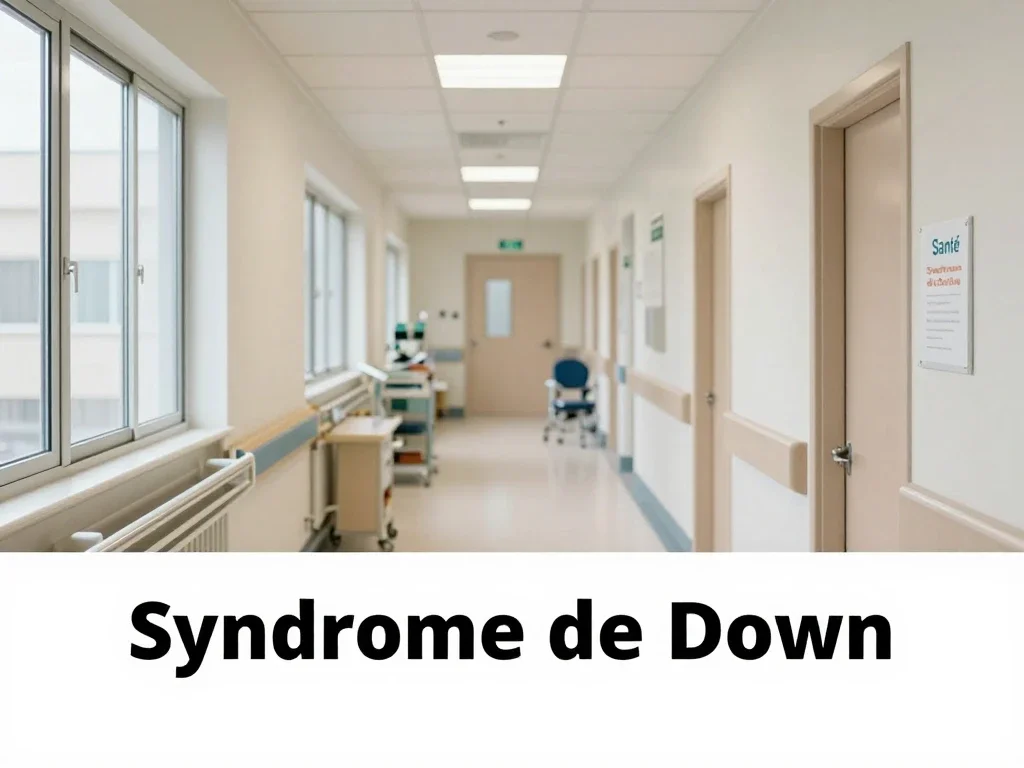 Contexte professionnel illustrant « Syndrome de Down »