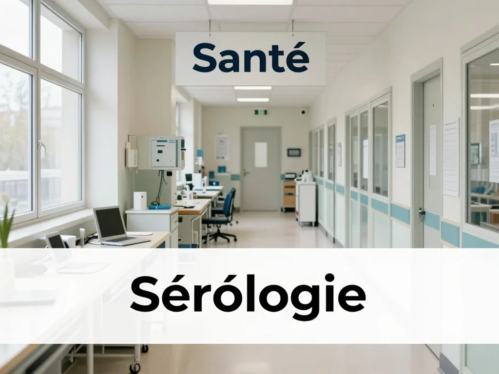 Contexte professionnel illustrant « Sérologie »