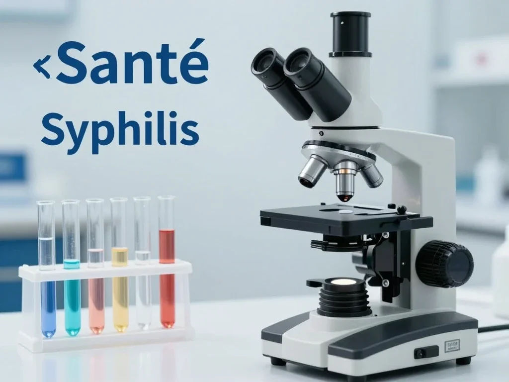 Contexte professionnel illustrant « Syphilis »