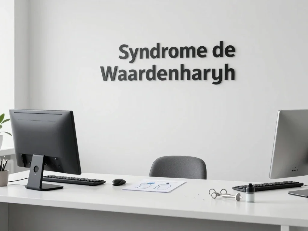 Contexte professionnel illustrant « Syndrome de Waardenburg »