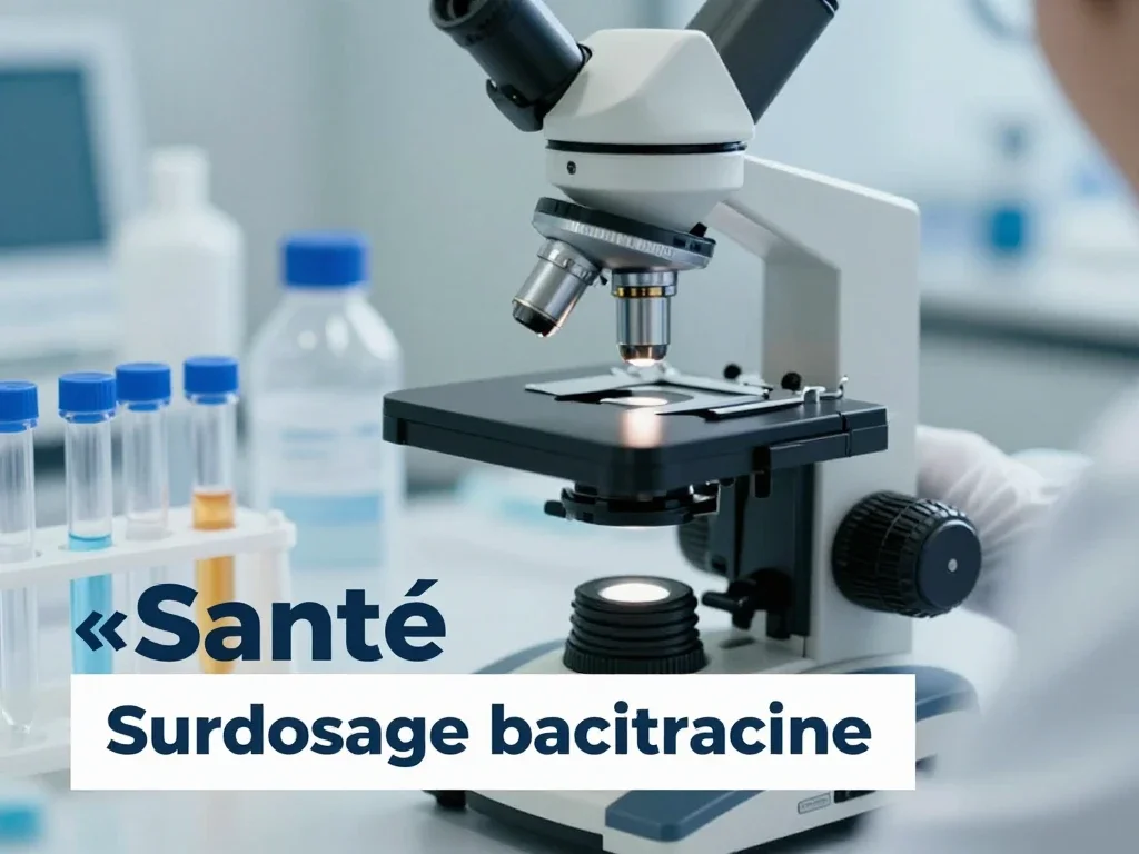 Contexte professionnel illustrant « Surdosage bacitracine »