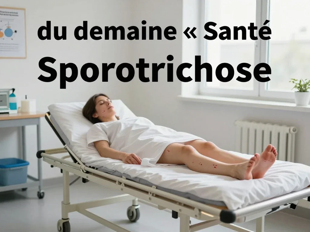 Contexte professionnel illustrant « Sporotrichose »