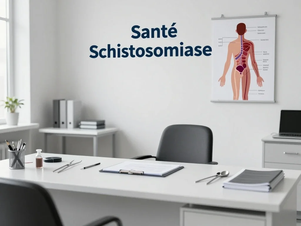 Contexte professionnel illustrant « Schistosomiase »