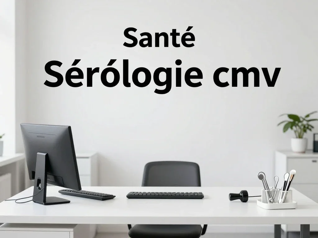 Contexte professionnel illustrant « Sérologie cmv »