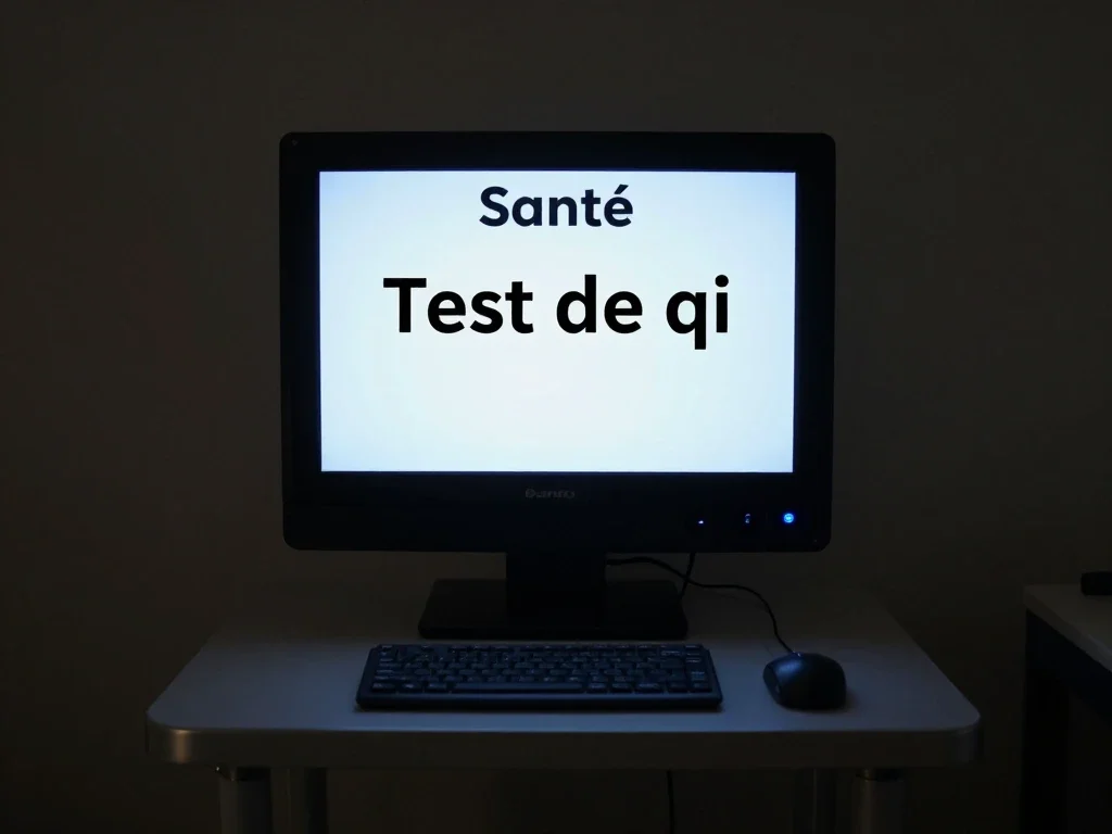 Contexte professionnel illustrant « Test de qi »