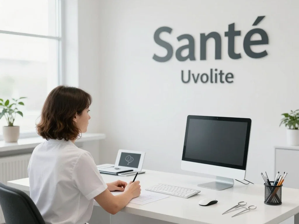 Contexte professionnel illustrant « Uvulite »