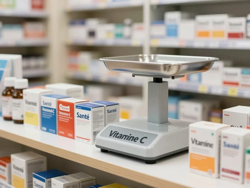 Contexte professionnel illustrant « Vitamine C »